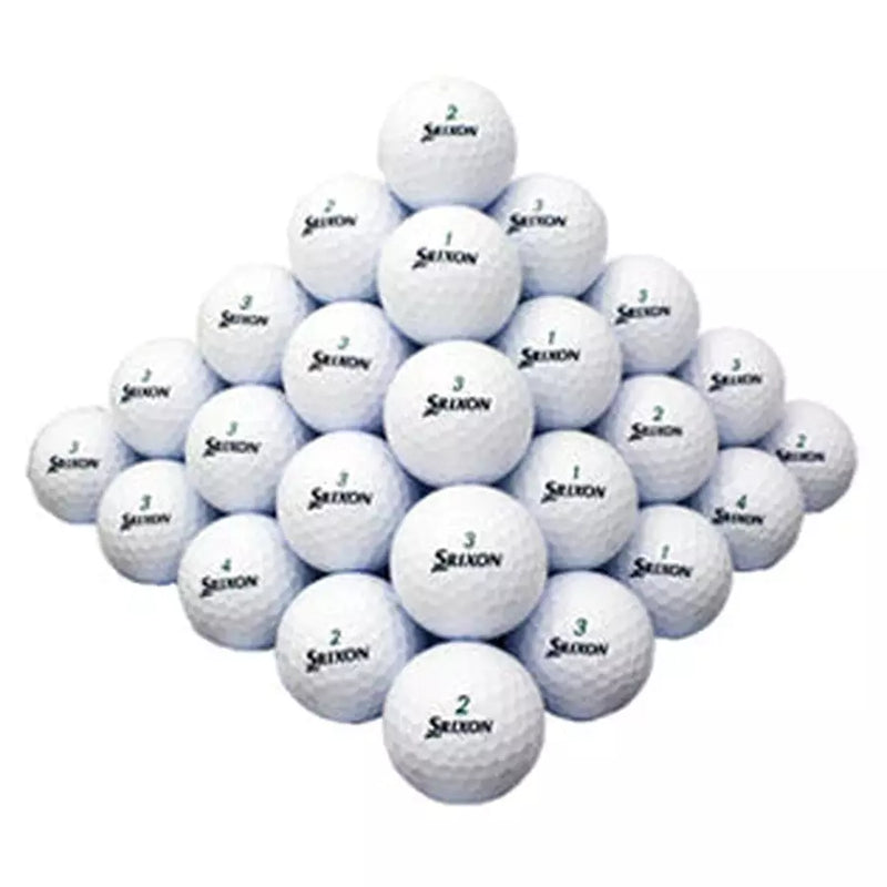 60 Srixon Mix White Golf Balls - Recycled
