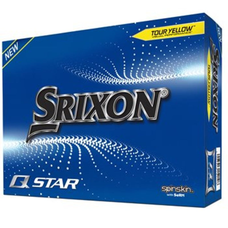 36 Srixon Q-Star Tour Yellow Golf Balls