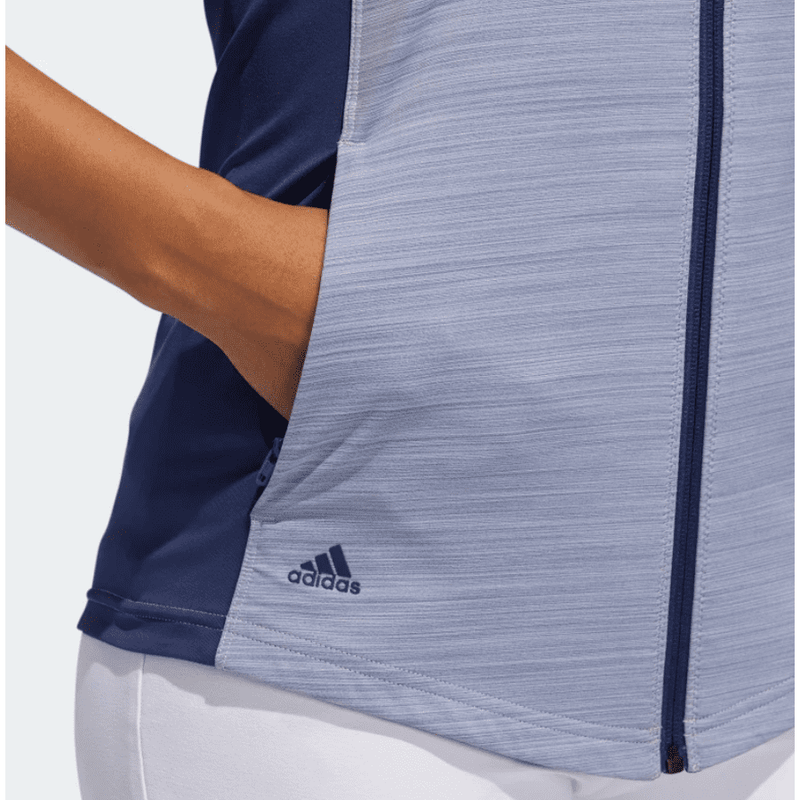 Adidas Ladies Full Zip Jacket Tech Indigo