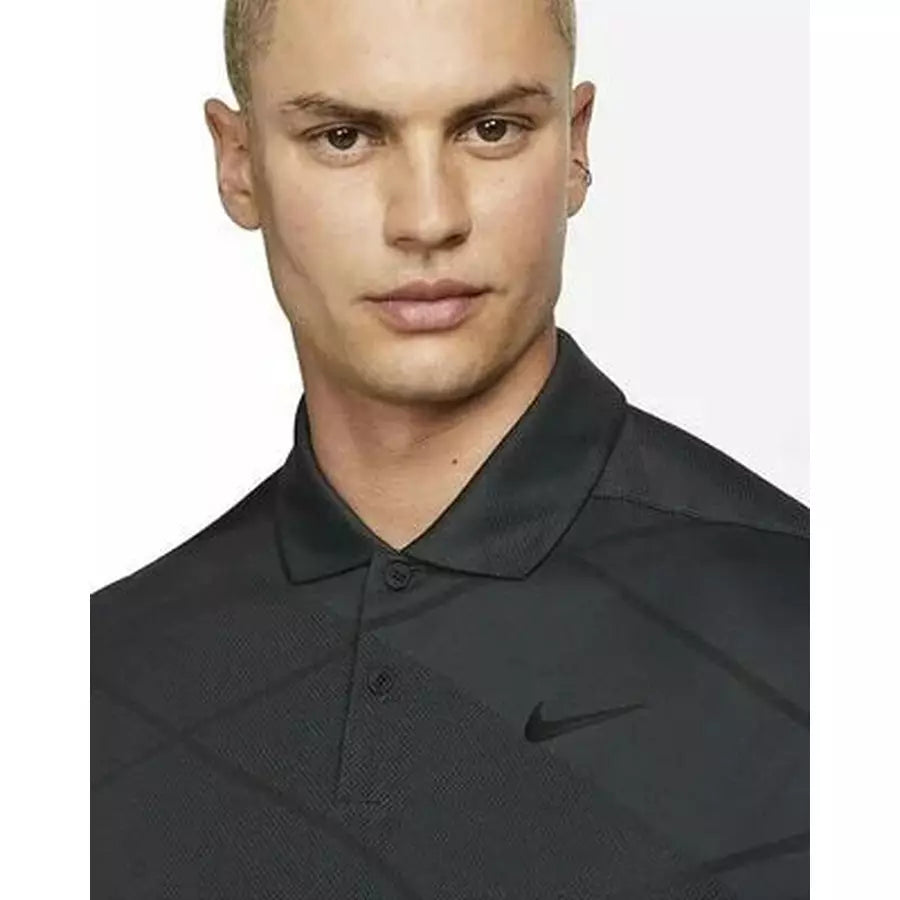 Nike Men's Dri-FIT Vapor Geometric Print Golf Shirt